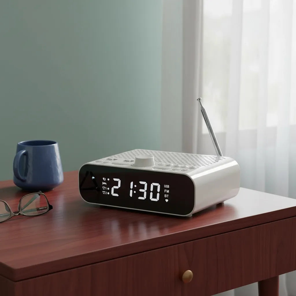 Réveil Simple avec Radio FM pour Senior