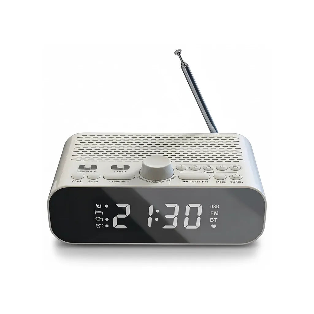 Réveil Simple avec Radio FM pour Senior