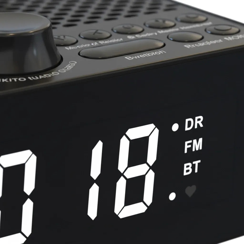 Réveil Simple avec Radio FM pour Senior