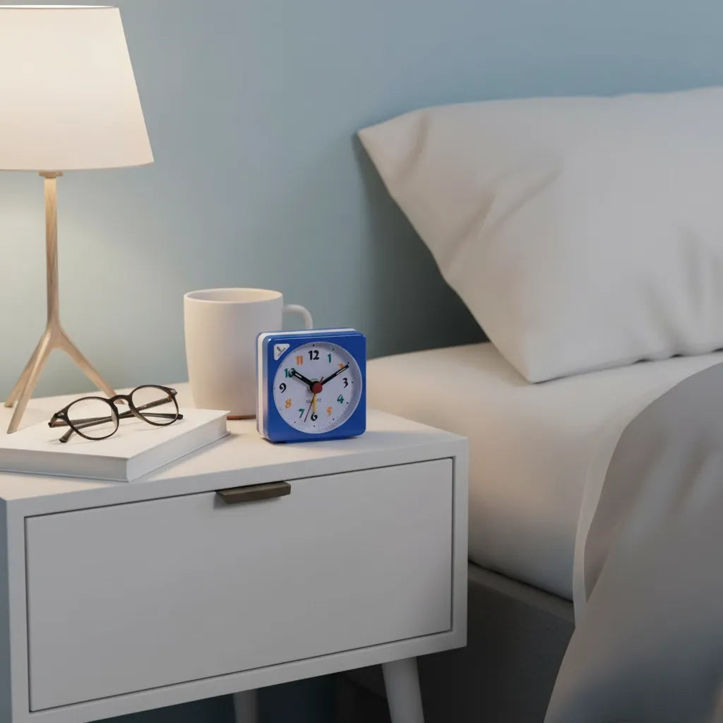 Réveil Simple Coloré Fonction Snooze