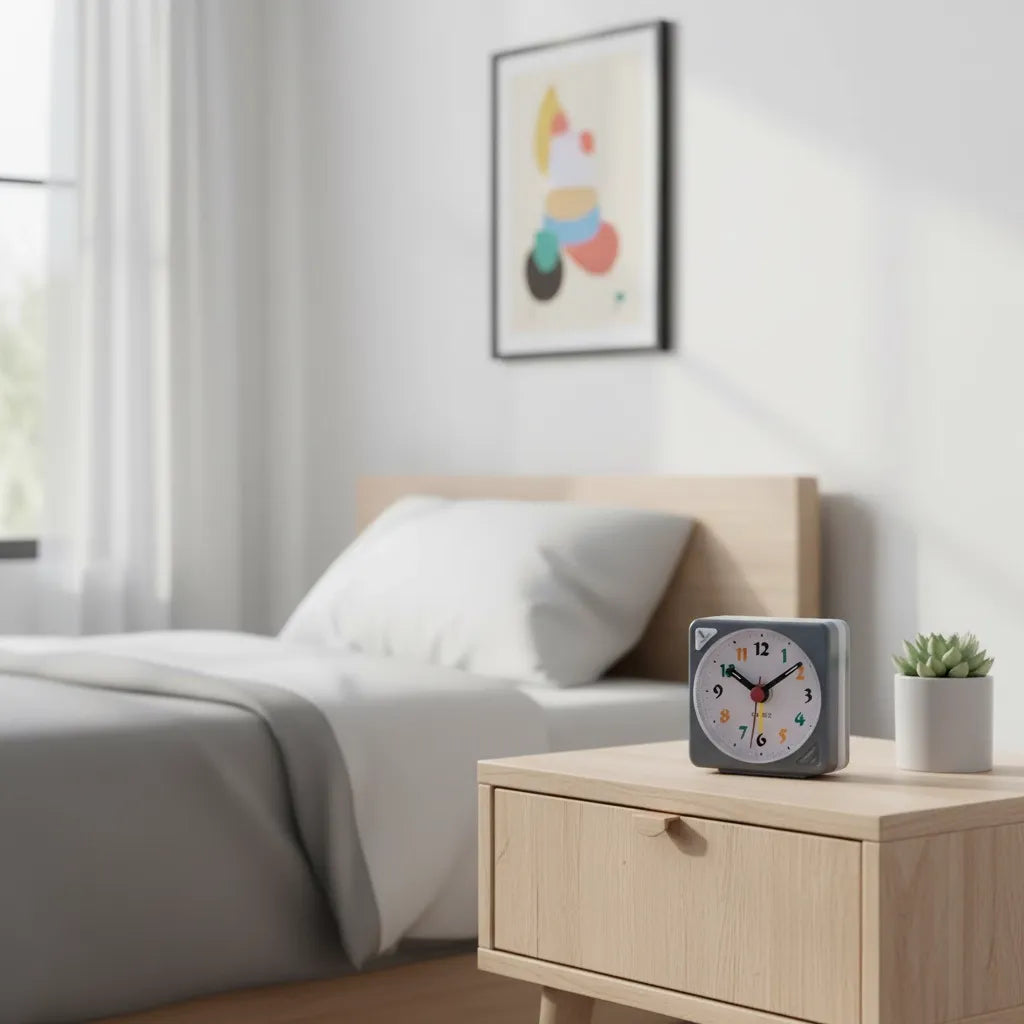 Réveil Simple Coloré Fonction Snooze