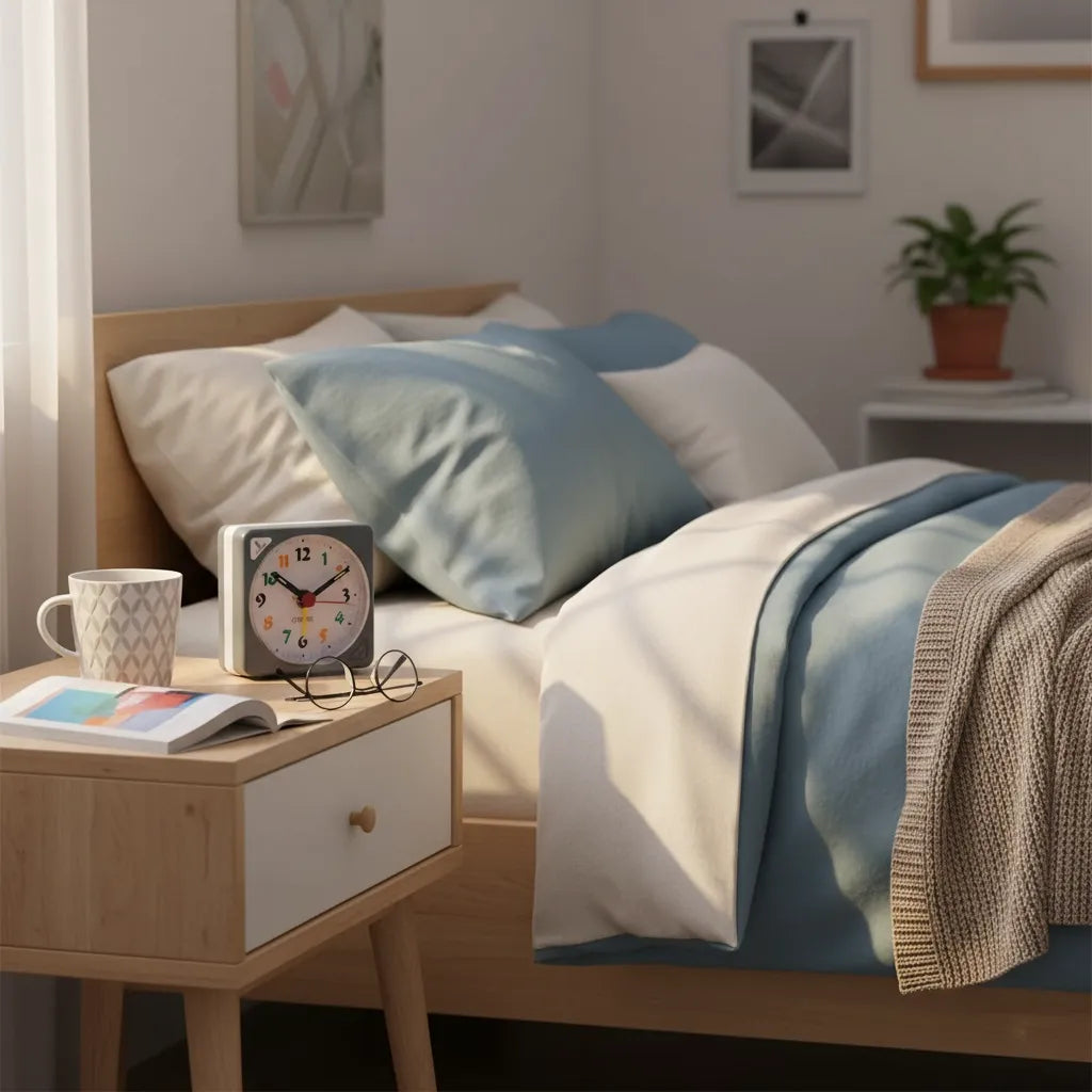 Réveil Simple Coloré Fonction Snooze