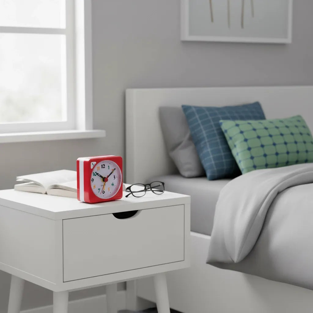 Réveil Simple Coloré Fonction Snooze