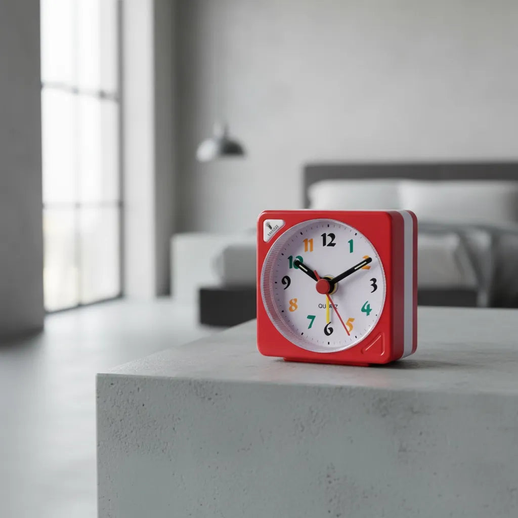 Réveil Simple Coloré Fonction Snooze