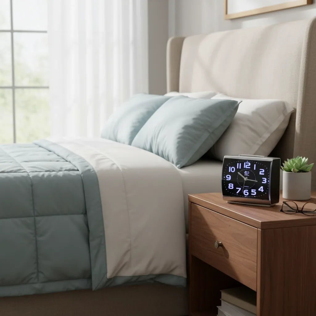 Réveil Simple pour Senior avec Rétroéclairage