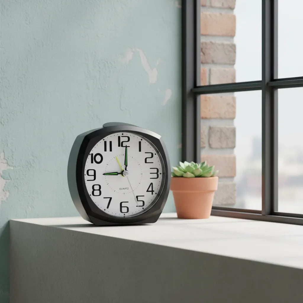 Réveil Simple Vintage en Quartz