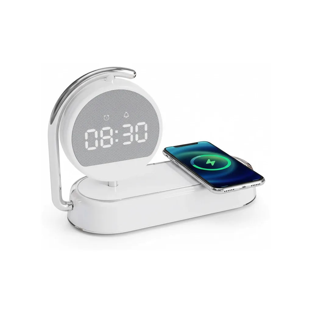 Réveil Simulateur d'Aube avec Chargeur Induction et Lampe