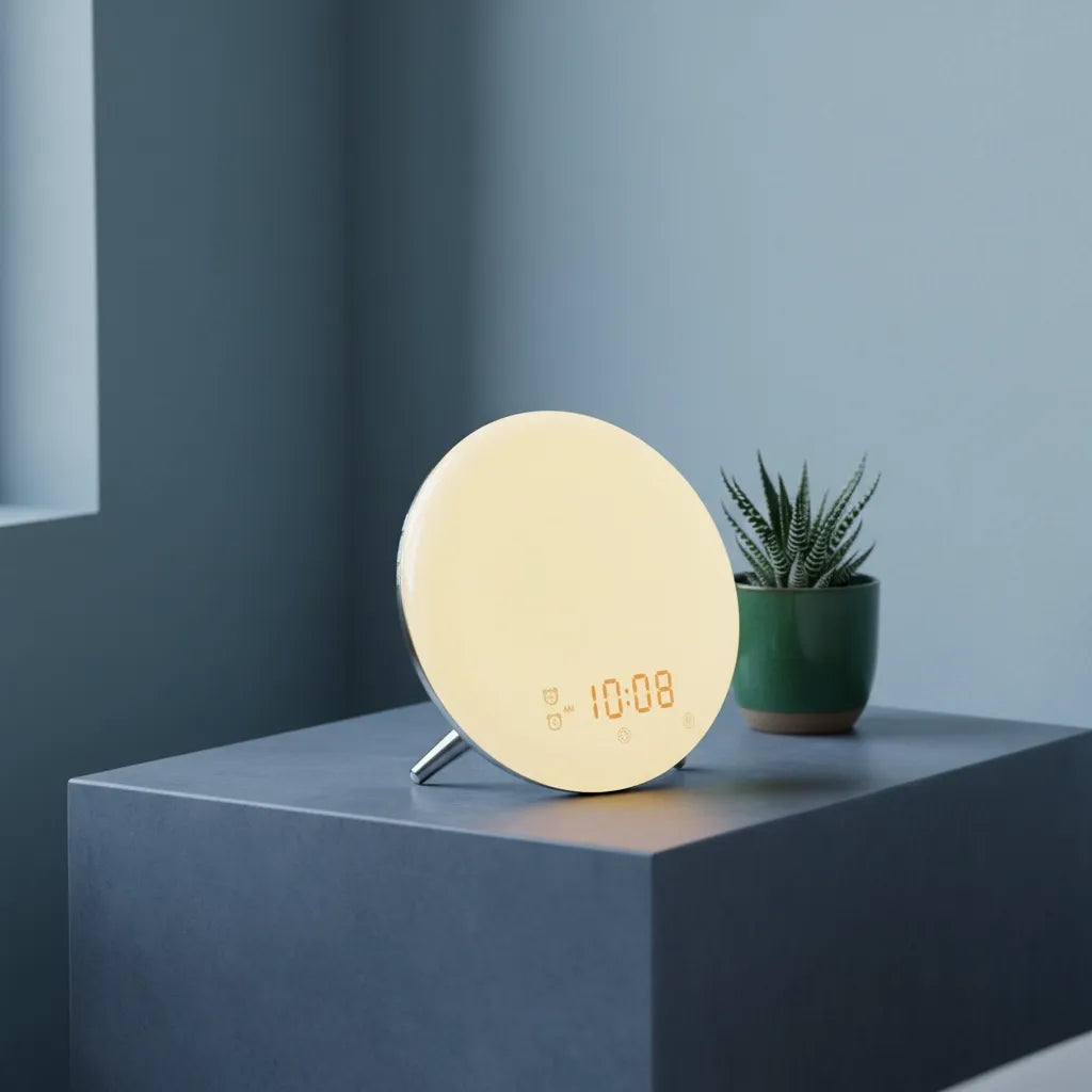 Réveil Simulateur D'Aube Port USB Numérique