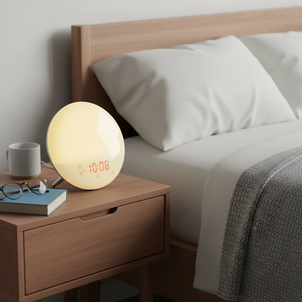 Réveil Simulateur D'Aube Port USB Numérique