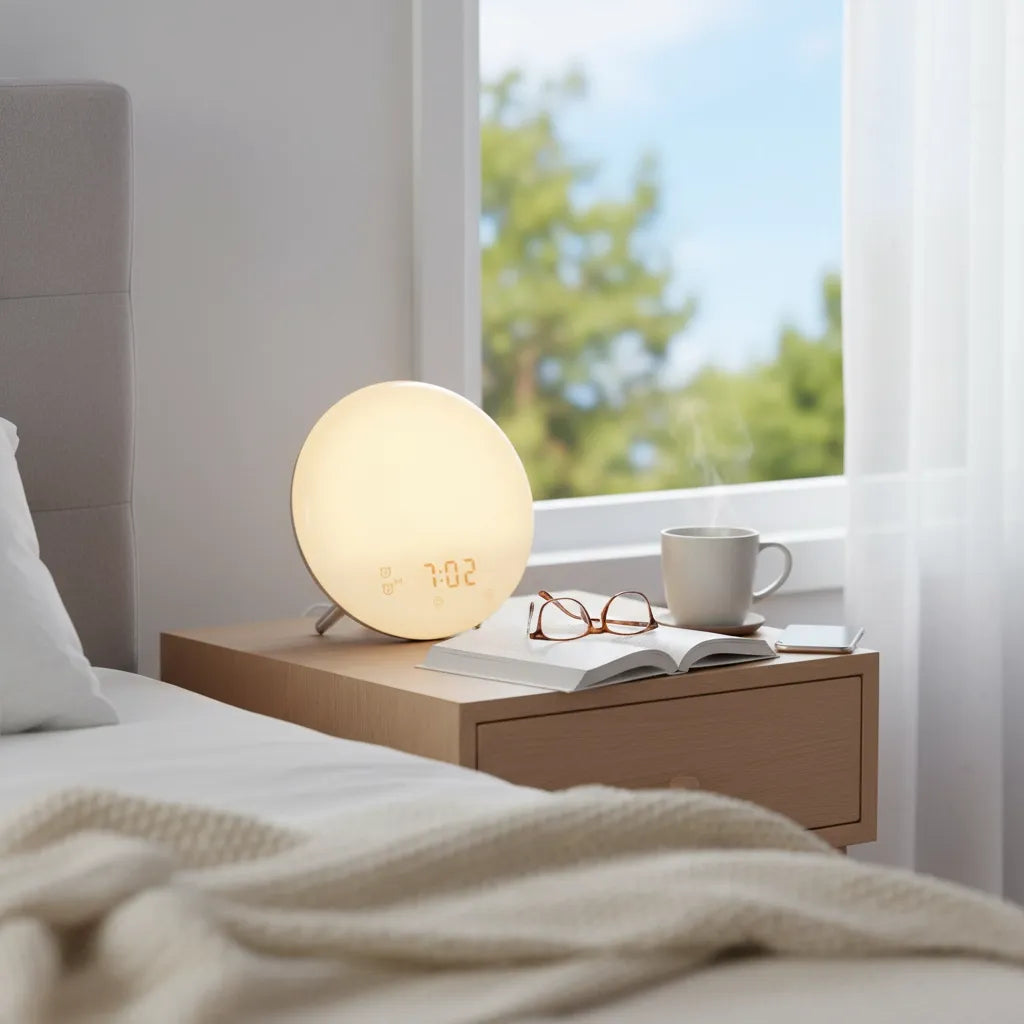 Réveil Simulateur D'Aube Port USB Numérique