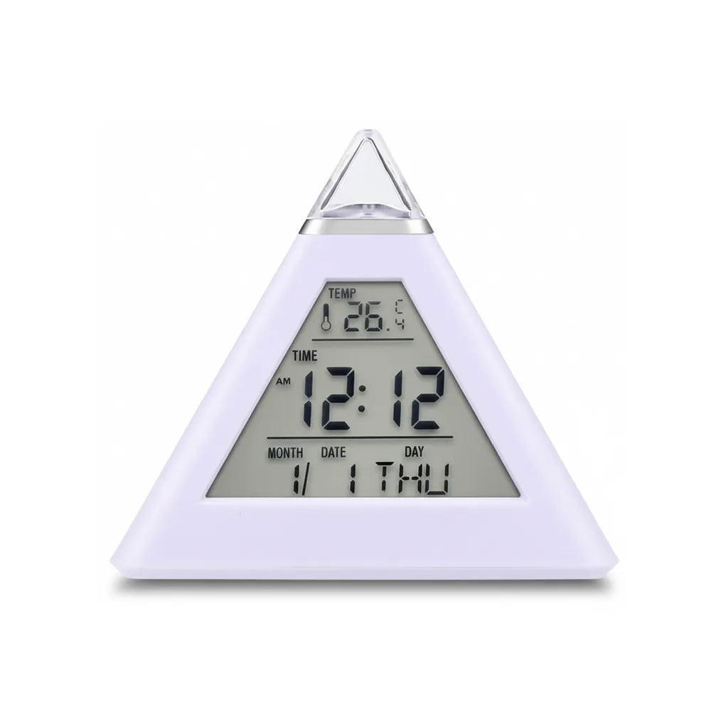Réveil Veilleuse Adulte en Pyramide