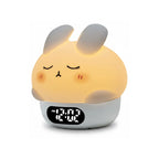 Réveil Veilleuse Bébé en Forme de Lapin