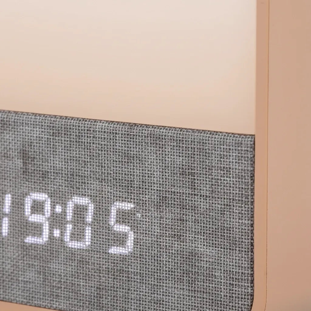 Réveil Veilleuse Bois