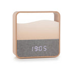 Réveil Veilleuse Bois