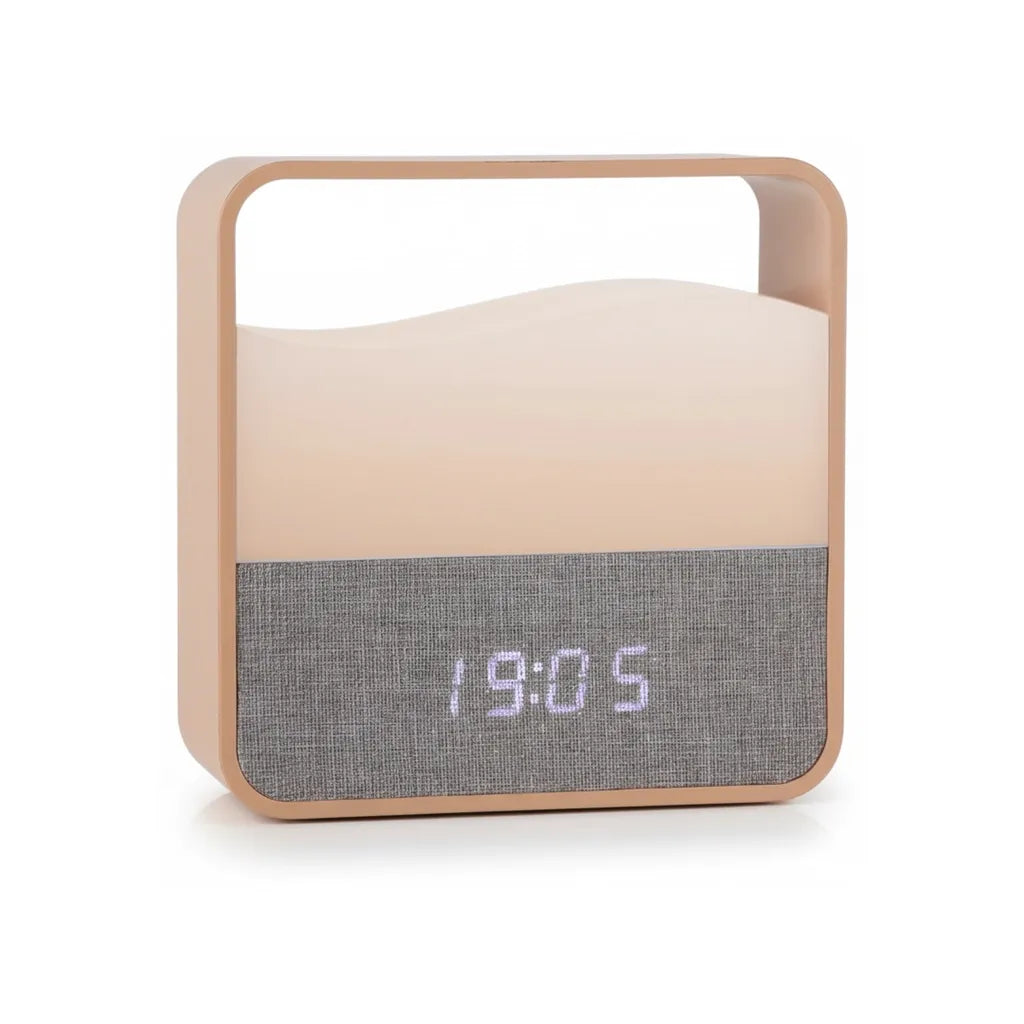 Réveil Veilleuse Bois