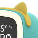 Réveil Veilleuse Chat LED