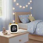 Réveil Veilleuse Chat LED