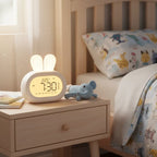 Réveil Veilleuse en Forme de Lapin