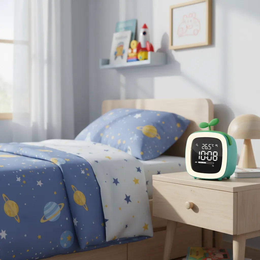 Réveil Veilleuse Enfant Avec Affichage Numérique