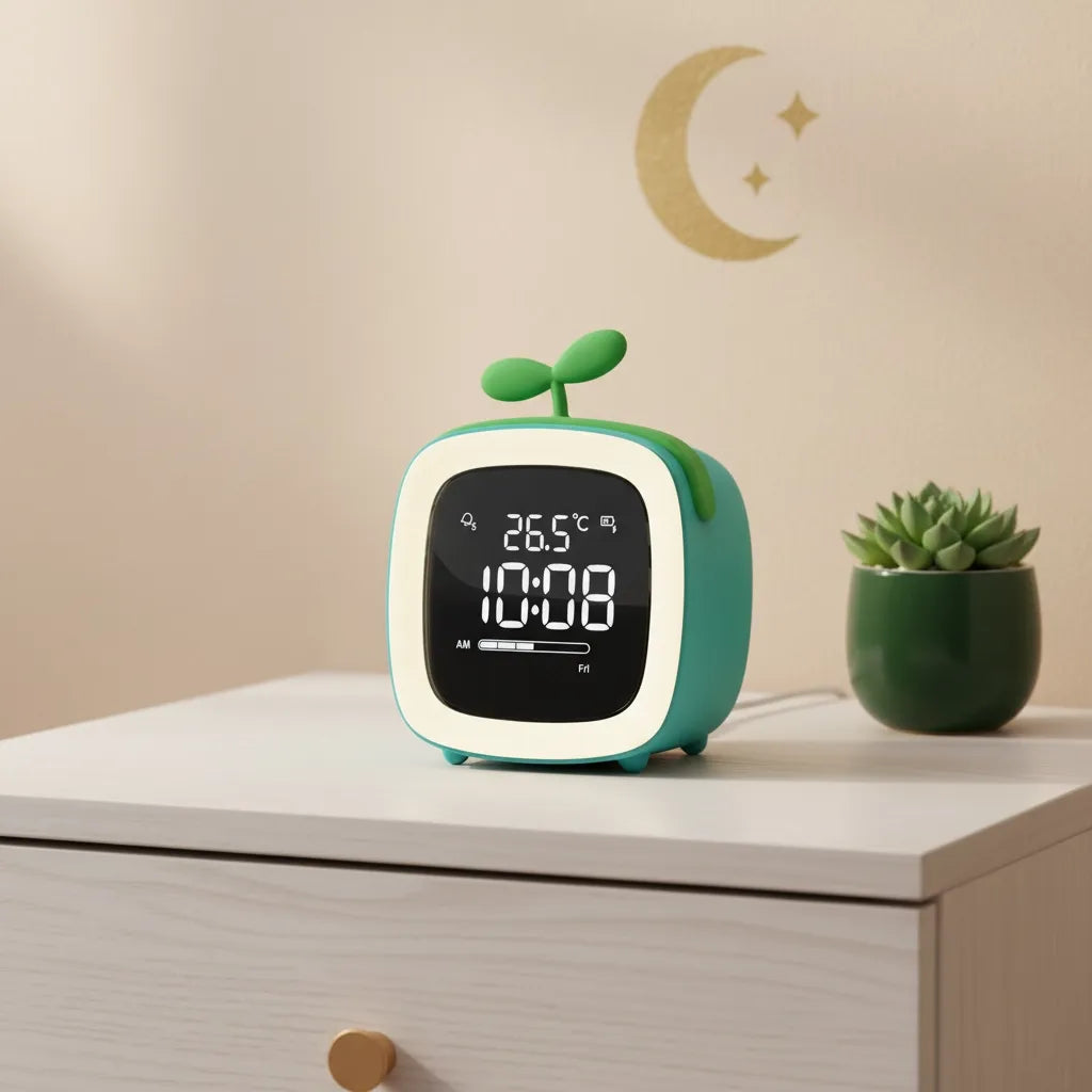 Réveil Veilleuse Enfant Avec Affichage Numérique