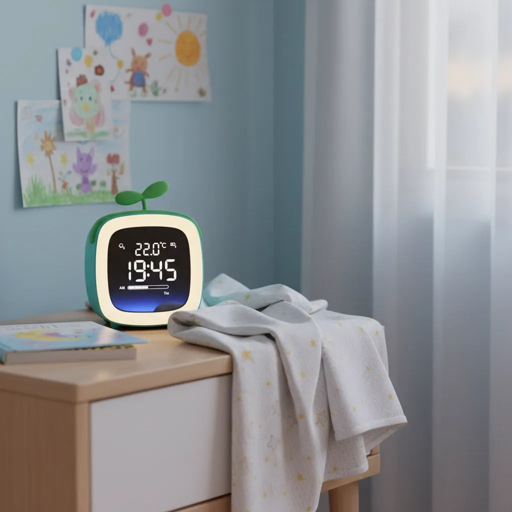 Réveil Veilleuse Enfant Avec Affichage Numérique