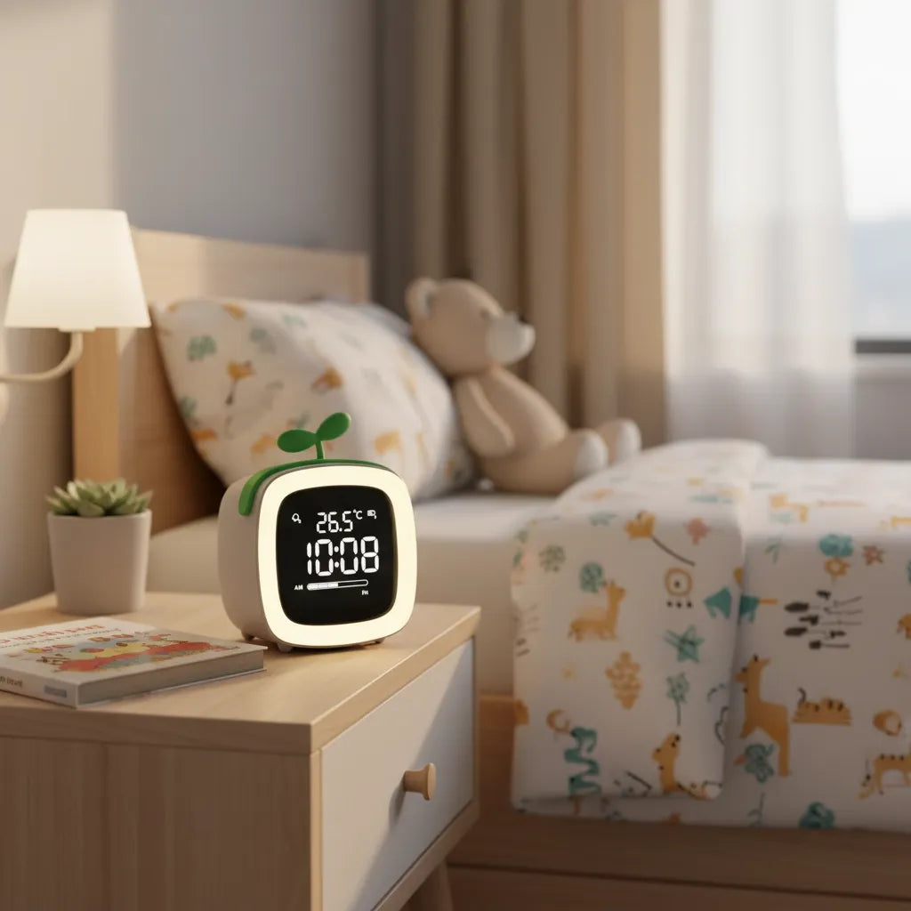 Réveil Veilleuse Enfant Avec Affichage Numérique
