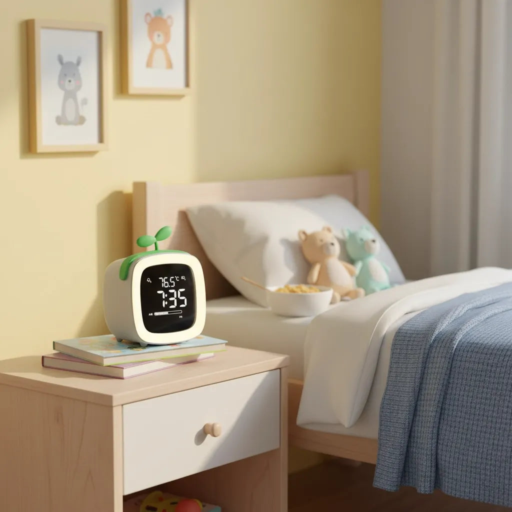 Réveil Veilleuse Enfant Avec Affichage Numérique
