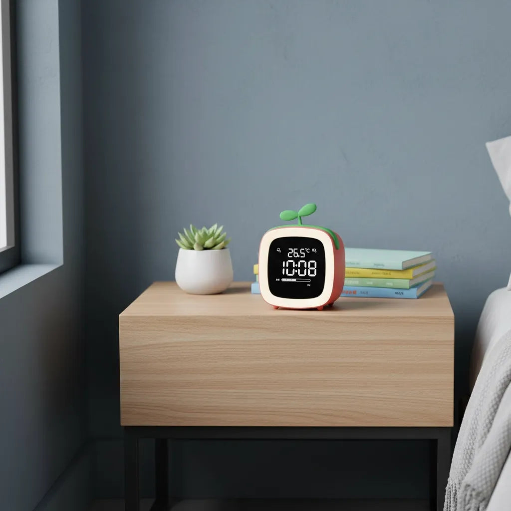 Réveil Veilleuse Enfant Avec Affichage Numérique