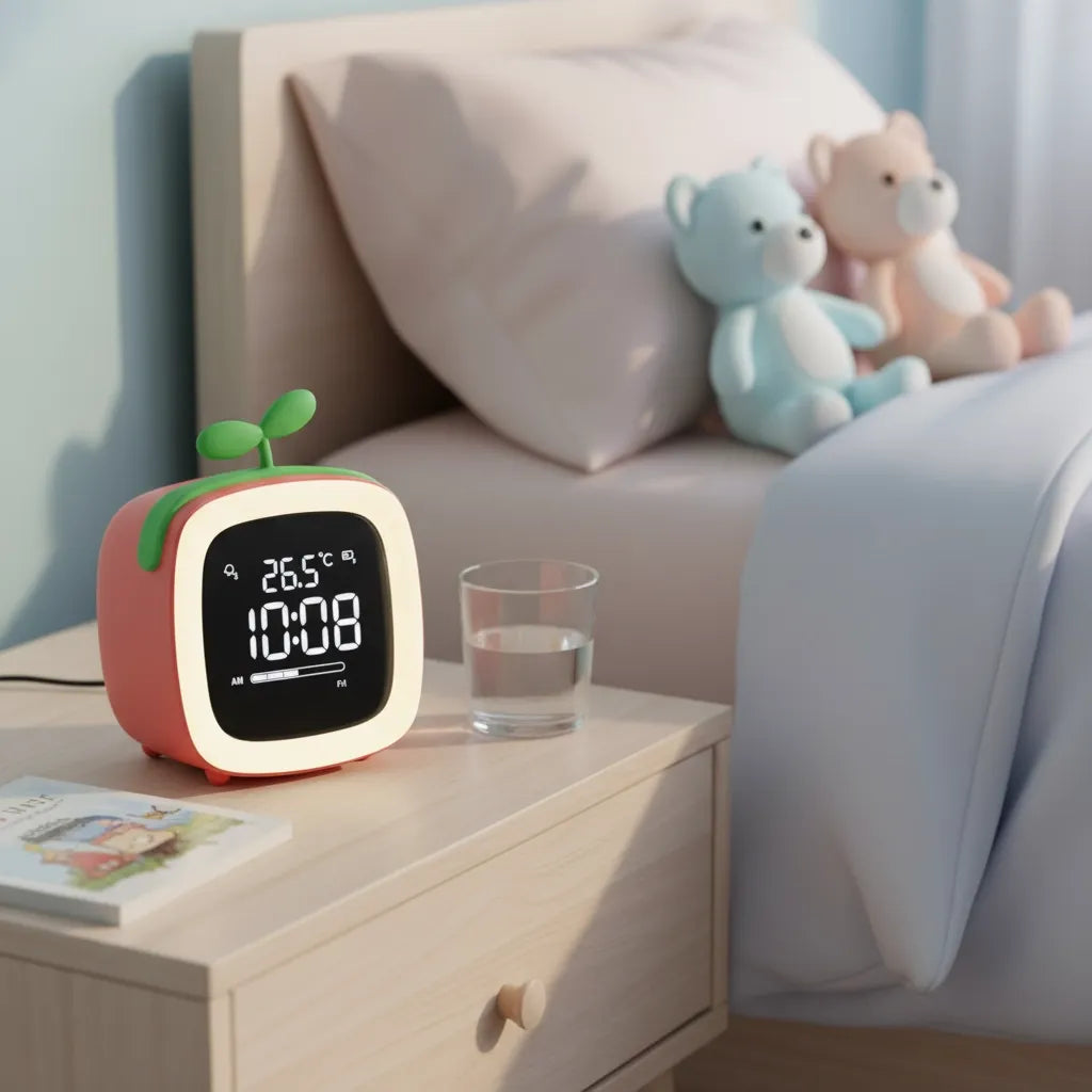 Réveil Veilleuse Enfant Avec Affichage Numérique