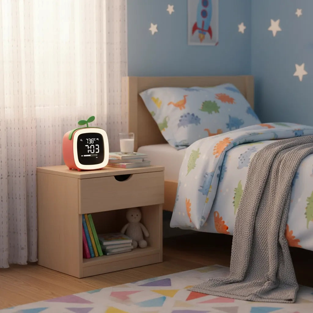 Réveil Veilleuse Enfant Avec Affichage Numérique