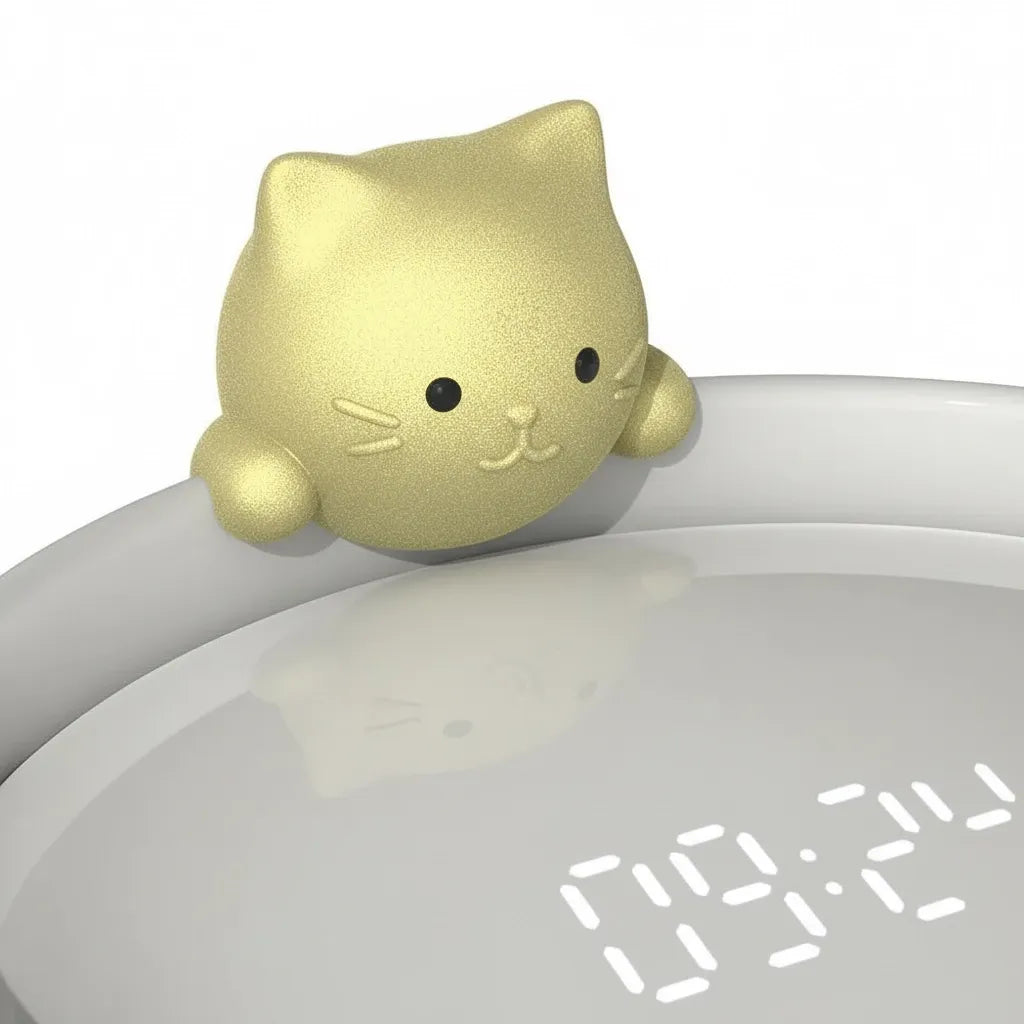 Réveil Veilleuse Lampe Matériau