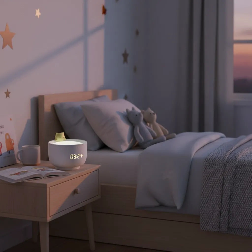 Réveil Veilleuse Lampe Matériau