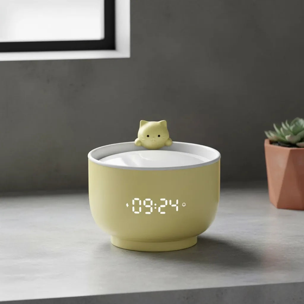 Réveil Veilleuse Lampe Matériau