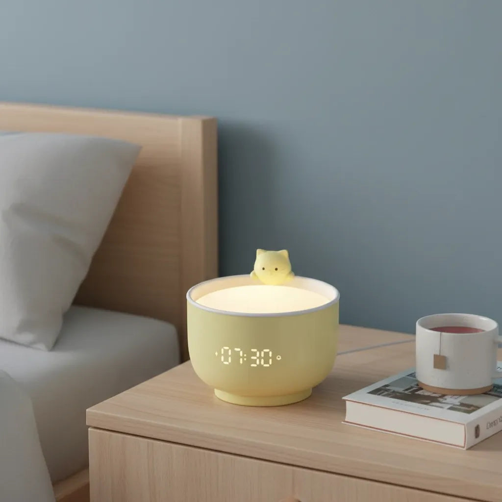 Réveil Veilleuse Lampe Matériau