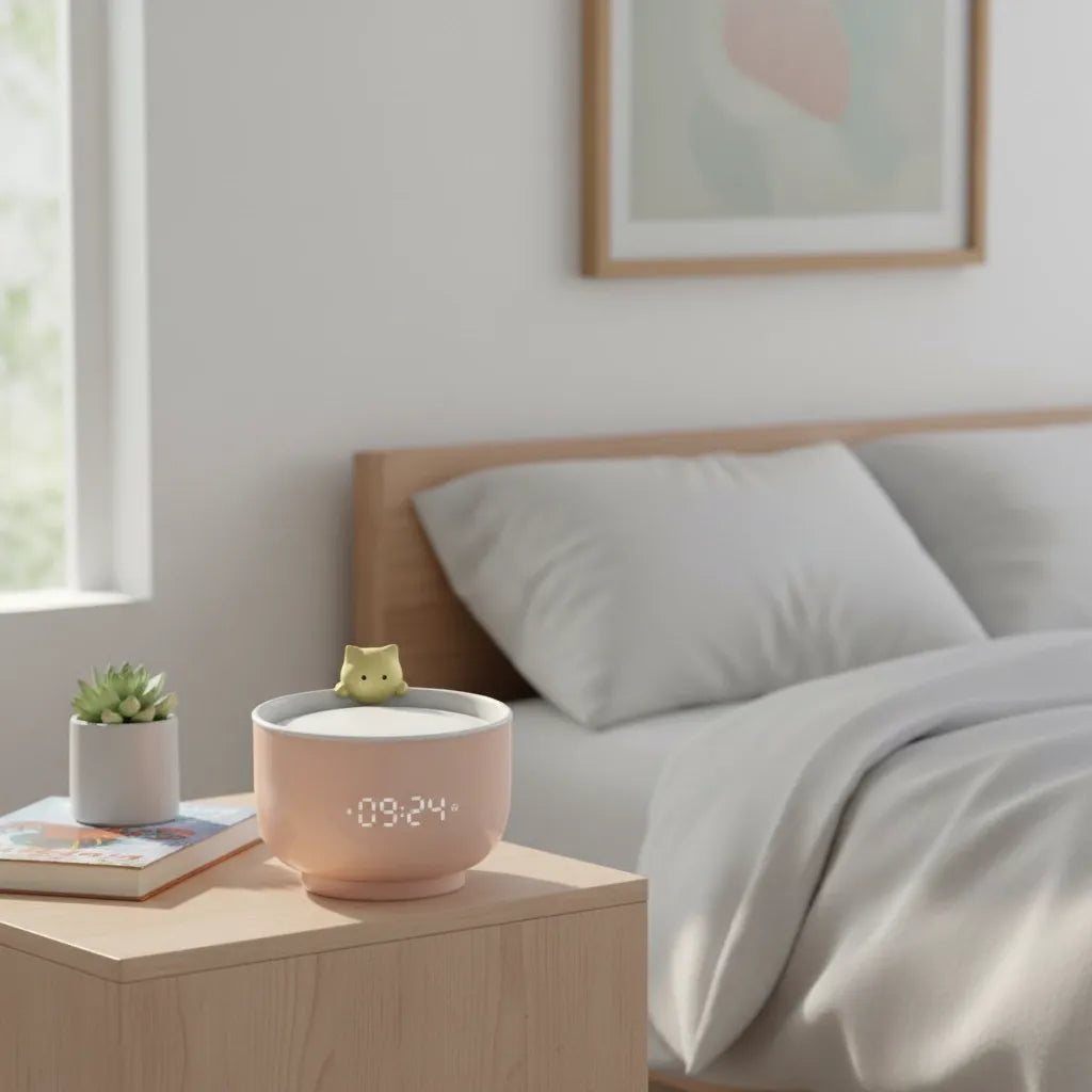 Réveil Veilleuse Lampe Matériau