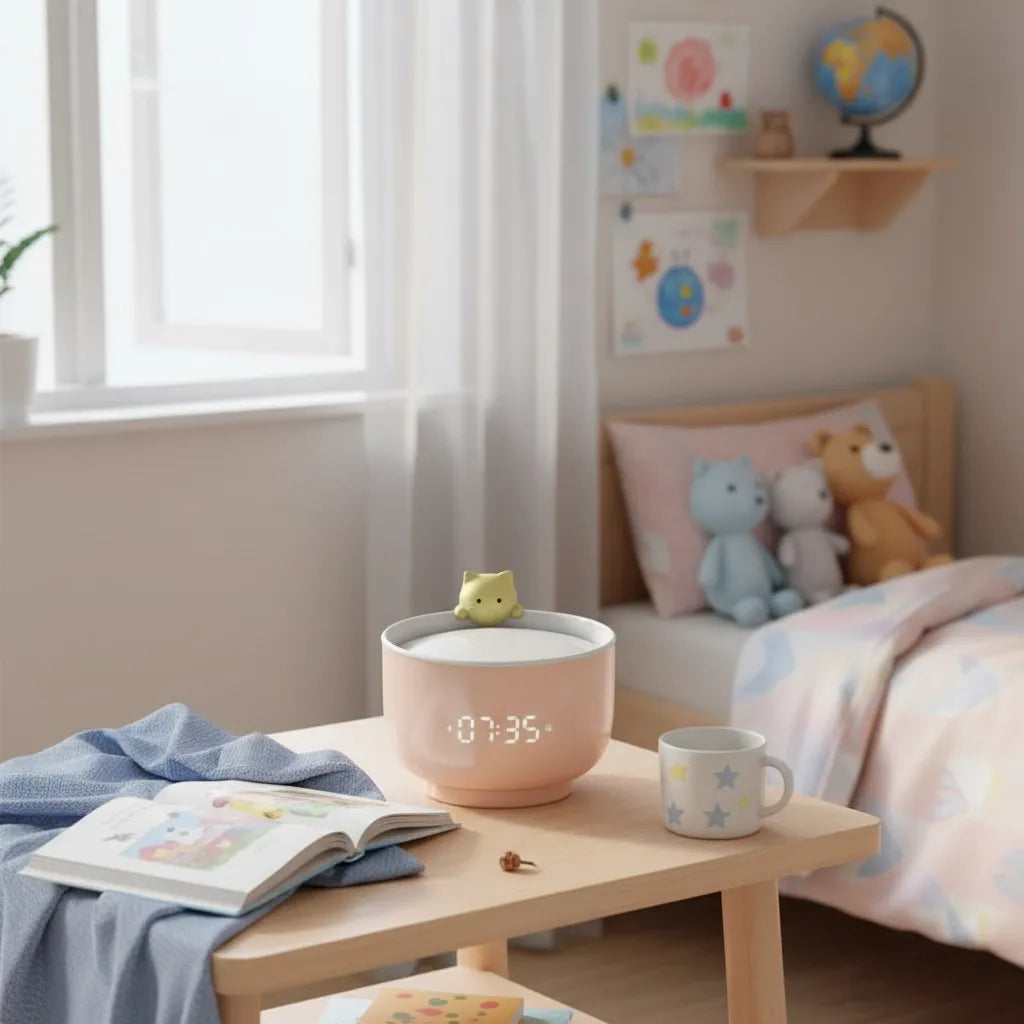 Réveil Veilleuse Lampe Matériau