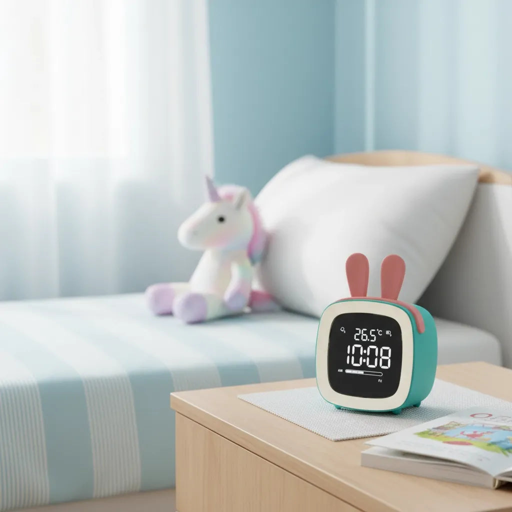 Réveil Veilleuse Lapin Numérique