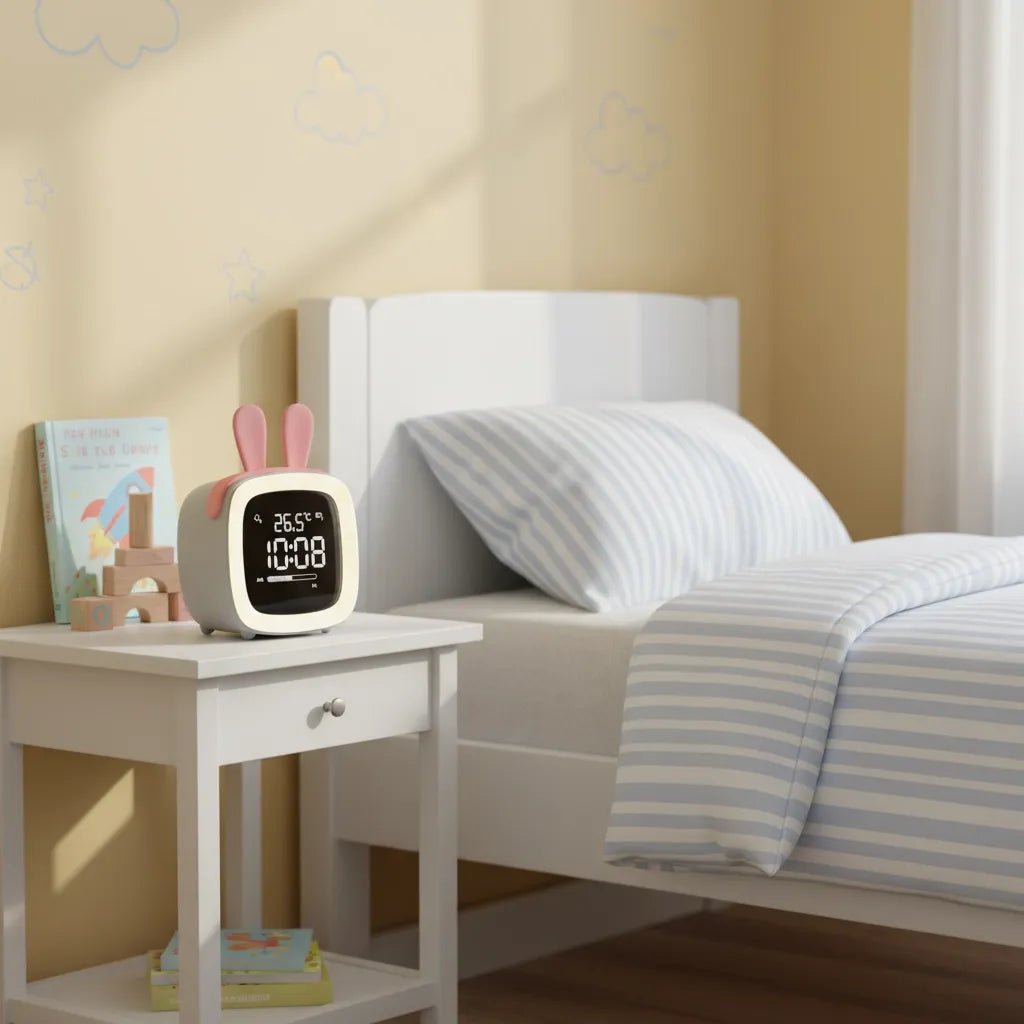 Réveil Veilleuse Lapin Numérique