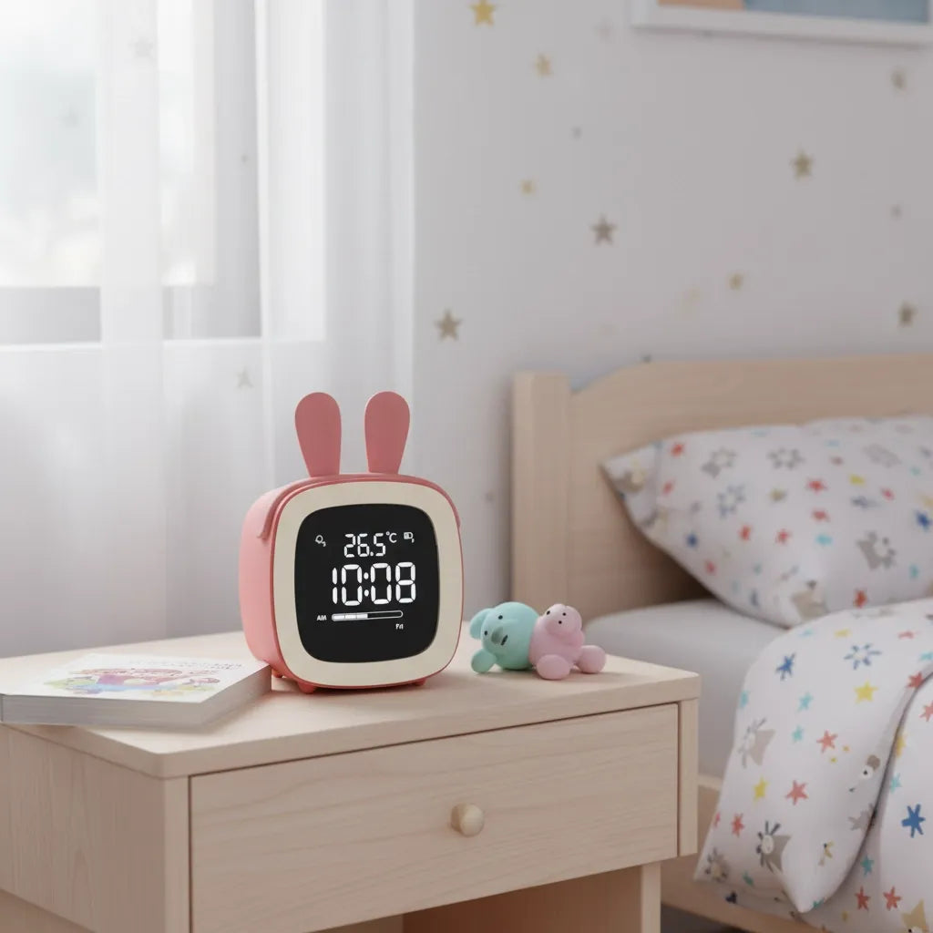 Réveil Veilleuse Lapin Numérique