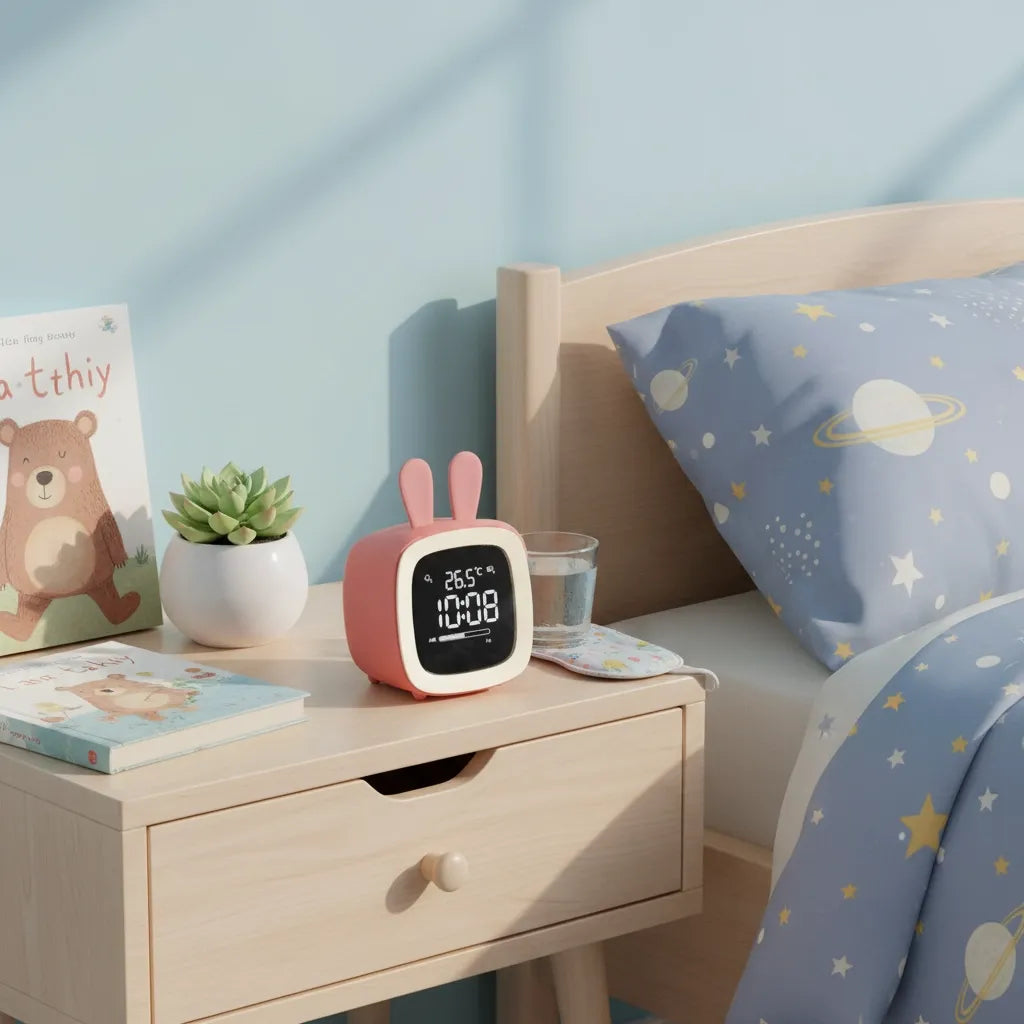 Réveil Veilleuse Lapin Numérique