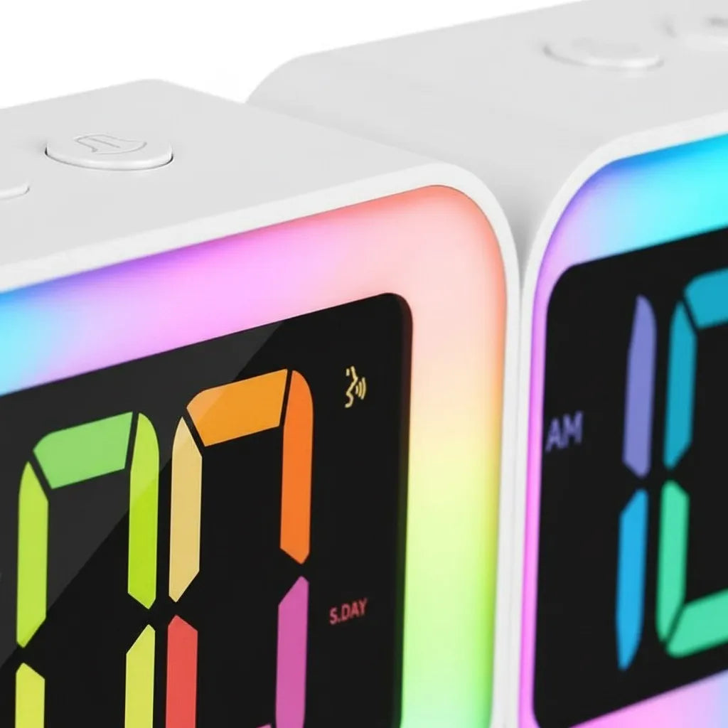 Réveil Veilleuse Lumineuse Design