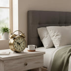 Réveil Vintage Avec Pile en Métal