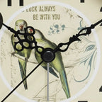 Réveil Vintage Avec Pile en Métal