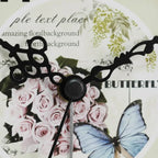 Réveil Vintage Avec Pile en Métal