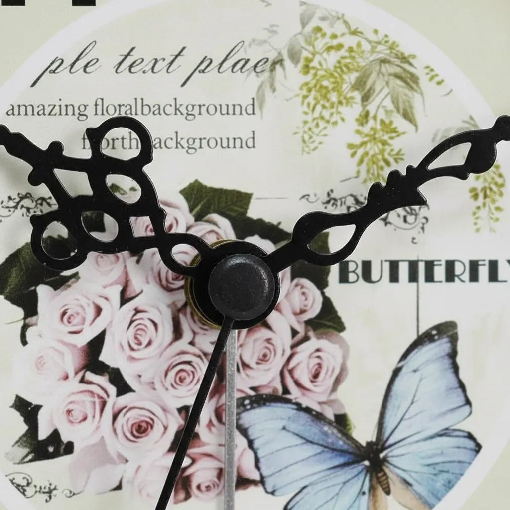 Réveil Vintage Avec Pile en Métal