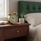 Réveil Vintage Avec Pile en Métal