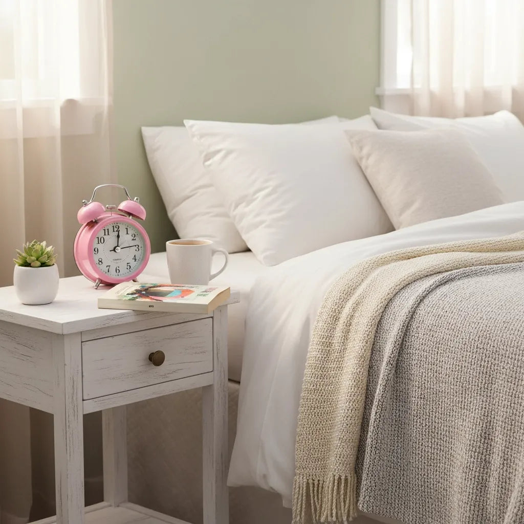 Réveil Vintage Cloche en Métal