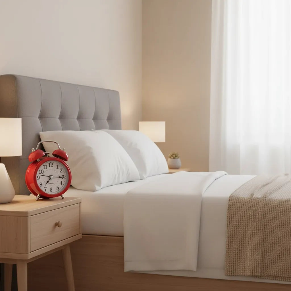 Réveil Vintage Cloche en Métal