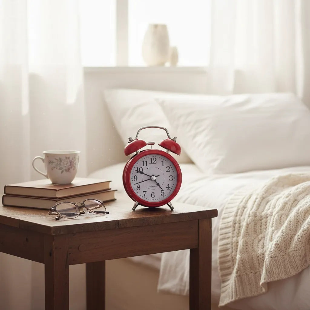 Réveil Vintage Cloche en Métal