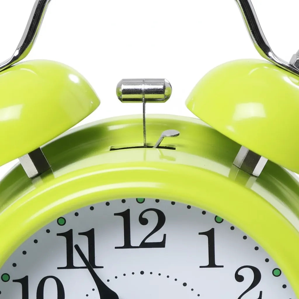 Réveil Vintage Cloche en Métal